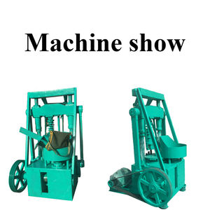 Tragbare Herstellungsmaschine für Kohlebriketts Produktionsanlage für Stein- und Holzkohleherstellung - Product Image 3