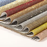 Strass en cristal SS6 de haute qualité, autocollants en strass, strass en verre en maille pour vêtements, bagages, bricolage