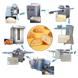 ORME Industrial Square Puff Pastry Chauf mesin pengolahan De fabrikasi a Croissant produsen
