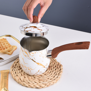 Promozione speciale caffettiera araba per 201 in acciaio inox pentola di latte utilizzato in case e negozi di caffè - Product Image 1