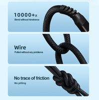 Câble USB-C vers USB-C OEM/ODM à charge rapide et haute vitesse, coudé à 90 degrés, 60W 5 Gbit/s pour téléphone/ordinateur portable/PC