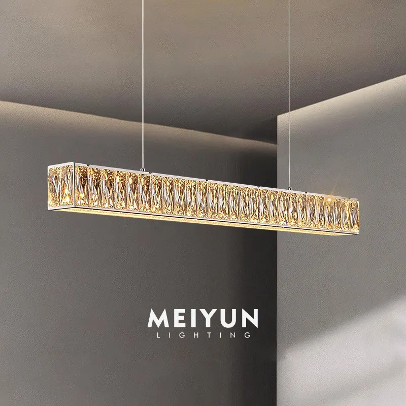 Nordic Light luxury post-modern chandeliers k9 crystal pendant hanging lights decorative lighting