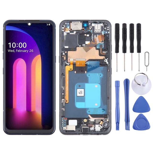 Wholesale for LG V60 ThinQ US Version Original LCD Screen Digitizer Full Assembly with Frame