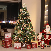 2026 Weihnachten Neuer Reiner PVC-Weihnachtsbaum Heimdekoration Großer Künstlicher Weihnachtsbaum für Innen und Außen Dekorationsornament