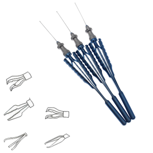 คีมจับเยื่อหุ้มแก้วตา/เยื่อหุ้มจุดบอดตาแบบถอดได้ ขนาด 20G/23G ทำจากไทเทเนียม สำหรับการผ่าตัดจักษุขนาดเล็ก - Product Image 1