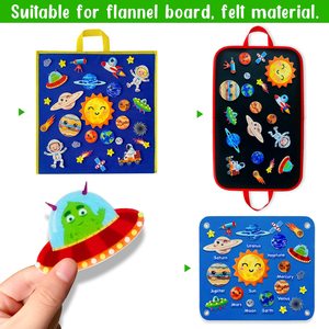 Piezas <span class=keywords><strong>de</strong></span> Fieltro para Historias <span class=keywords><strong>de</strong></span> Fábrica OEM para Niños Pequeños, Preescolares, Kits <span class=keywords><strong>de</strong></span> Juego Interactivos para Contar Historias, Juguetes <span class=keywords><strong>de</strong></span> Fieltro Personalizados - Product Image 5