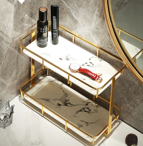 Étagère <span class=keywords><strong>de</strong></span> <span class=keywords><strong>rangement</strong></span> pour toilettes, salle <span class=keywords><strong>de</strong></span> bain, comptoir, boîte <span class=keywords><strong>de</strong></span> <span class=keywords><strong>rangement</strong></span> pour cosmétiques, bureau, coiffeuse en acrylique - Product Image 3
