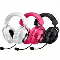 Casque de jeu sans fil G Pro Series PRO X 2, double mode filaire/sans fil, design supra-auriculaire, contrôle tactile, réduction active du bruit, 20 heures d'autonomie