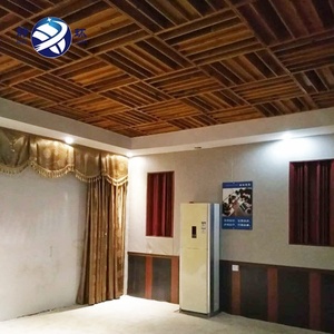 Panel Acústico Ignífugo y Ecológico Jinghuan con Chapa de Madera para Salas Audiovisuales, Alta Absorción de Sonido - Product Image 3