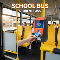 Lecteur de contrôle d'accès pour billets de parc d'attractions avec prise en charge NFC et QR, lecteur de contrôle de portail avec relais