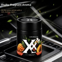Désodorisant de voiture solide aux huiles essentielles, parfum longue durée pour voiture, baume aromathérapeutique désodorisant pour l'intérieur de la voiture