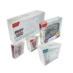 Acryl Vitrine, Heldere Acryl Pokemon Incanadescent Japanse Booster Box Portictive.