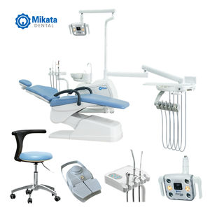 Ekonomis kursi <span class=keywords><strong>Dental</strong></span> <span class=keywords><strong>6</strong></span> lubang, dengan lampu induksi Oral LED kulit PU logam dan sumber daya listrik plastik - Product Image 2