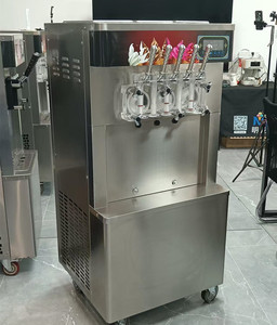 Macchina per Gelato allo Yogurt di Alta Qualità, da Pavimento, con Funzione Notturna per Mantenere la Freschezza, Lavabile, 7/5 Gusti, per Gelato Soft - Product Image 3