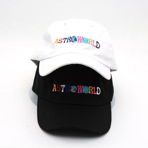 <span class=keywords><strong>Gorra</strong></span> de Béisbol de Algodón sin Estructura con Bordado de Arcoíris de Travis <span class=keywords><strong>Scott</strong></span> Astroworld para Fanáticos del Hip Hop, Perfecta para Streetwear - Product Image 1