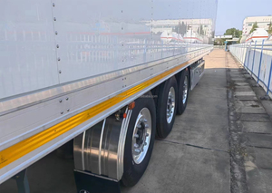 Benhong, precio barato, refrigerador de 40/45 pies, semirremolque y remolque de cámara fría para transportar pescado, carne y verduras - Product Image 6