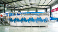 Séchoir à trois couches à économie d'énergie pour usine alimentaire industrielle, séchoir à air chaud à trois couches pour la fabrication alimentaire