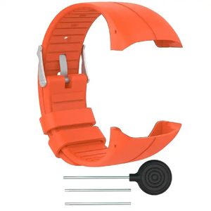Sport Breathable Replacement Breathable Wrist Strap with Tools for <strong>Polar</strong> M400/M430 Solid Color Silicone <strong>Watch</strong> Band - Product Image 4