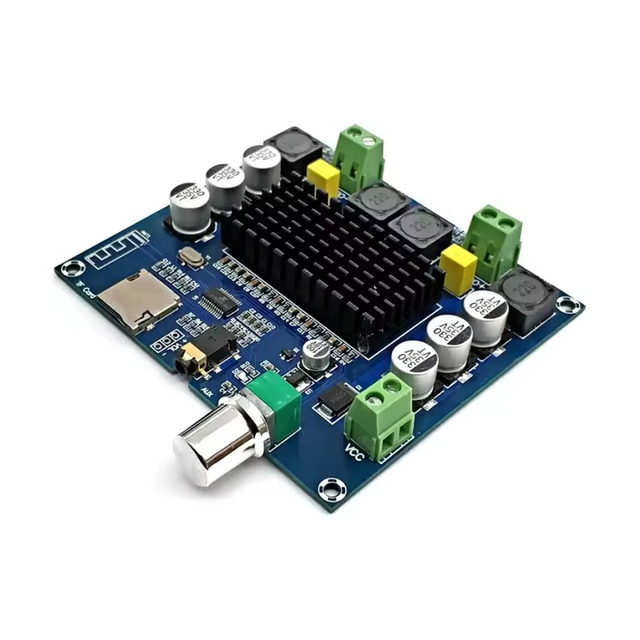 XH-A105 Sound Amplifier Board BT-compatible TDA7498 High-power Audio Module Supports AUX for Speakers Home Theater DIY
