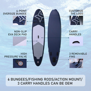 Huale <span class=keywords><strong>Paddle</strong></span> Board <span class=keywords><strong>gonflable</strong></span> Ultra Stable Stand up Paddleboards pour la <span class=keywords><strong>famille</strong></span> - Product Image 2