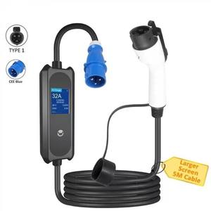 ZSWINNER ST-E150 New USA Standard SAE J1772 CEE <b>Plug</b> 7KW Custom EV Charging Cable AC Output <b>Replace</b>/Repair - Product Image 1