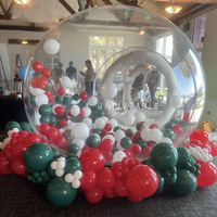 Nouvelle conception de tente dôme transparente gonflable pour hôtel-bulles, château gonflable, maison à bulles d'air pour le camping en plein air et les fêtes