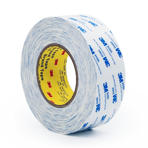 شريط لاصق من القماش مزدوج الوجه/ذاتي اللصق، شريط تشكيل 3M 9448A، سماكة 0.15 مم، ورق كريب أكريليك أبيض للتمويه - Product Image 2