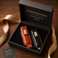 Clé USB 2.0 en cuir personnalisée 8 Go-64 Go, cadeau d'entreprise avec impression de logo, nouvelle garantie de 3 ans, vente en gros