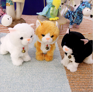 Gatto Elettrico Interattivo Realistico in Peluche, Giocattolo Simulazione Gatto, Animale di Peluche Personalizzato - Product Image 5