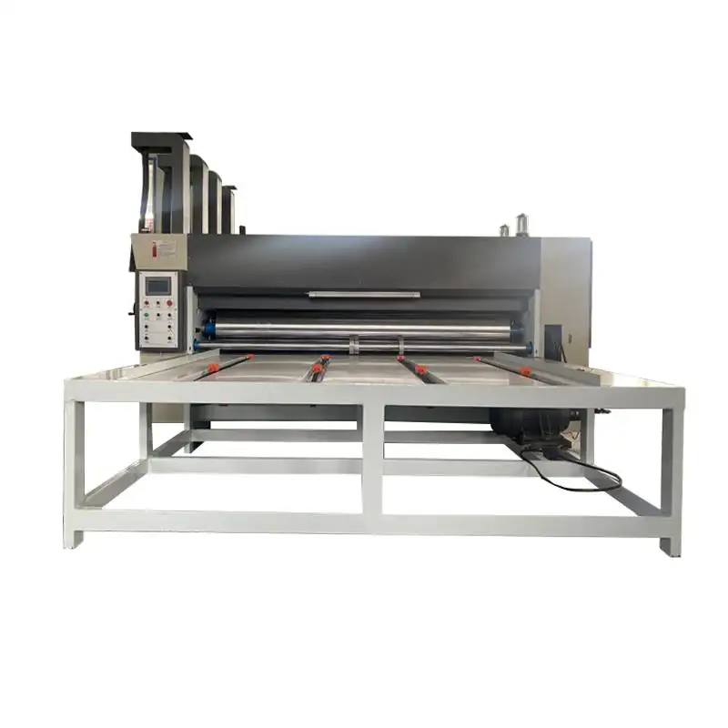 Hoge Kwaliteit Ketting Feeder Roterende Slotter Machine Semi-Auto Ketting Feeder Printer Slotter Machine