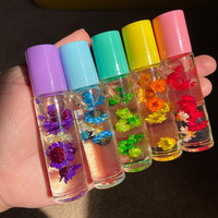 Gloss à lèvres huileux, étiquettes, base brillante, fournisseur de marque privée, transparent, végan, teinté, aromatisé, naturel, gloss à lèvres pour enfants, roll-on