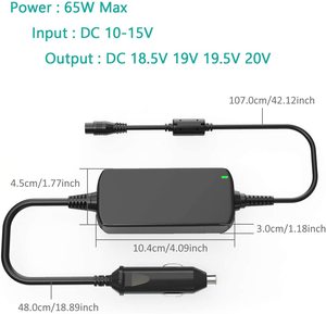 Adaptador de CC universal de 65W para Lenovo IBM para HP para Dell para Acer Asus MSI para Toshiba para LG para Sony para Samsung Laptop Noteboo - Product Image 2