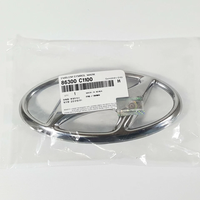 EMBLÈME LOGO AVANT CHROMÉ OEM ORIGINAL SONATA SPORT "H" 86300-C1100 86300C1100