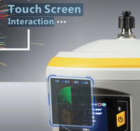 Récepteur GNSS intelligent interactif 4G 2025 South INNO7 RTK GPS IMU avec laser et caméra pour repérage, IP68, -30~65°C