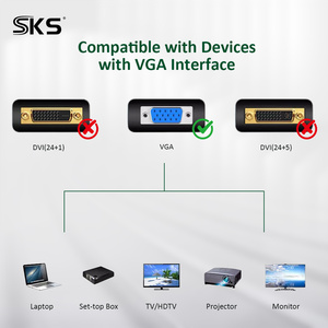 High-Definition 1m Blue Male to Male <strong>VGA</strong> <strong>Cable</strong> Full Copper 15-Pin Computer HDTV Charging Data Sending PVC Jacket Braid Shielding - Product Image 3
