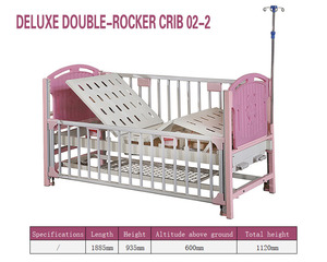 Letto Ospedaliero Pediatrico Manuale DEFENG per Uso Medico e Domestico con Telaio in Acciaio Inossidabile Modello 03, Garanzia di 2 Anni per Assistenza Domiciliare - Product Image 5