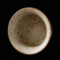 Tasse à thé en céramique de style chinois à motif floral bleu blanc silex rouge, ensemble de thé Kung Fu haut de gamme pour un usage domestique, hôtes