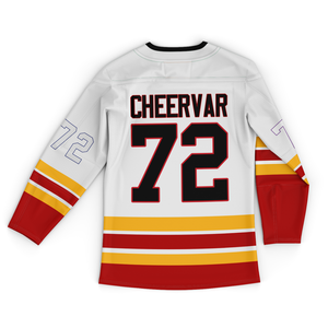 Kaus Jersey hoki es kustom OEM untuk dewasa Teknik sublimasi nama tim kustom pakaian olahraga - Product Image 4