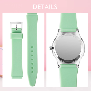 OEM Cheap Japon movt <span class=keywords><strong>Montre</strong></span>-Bracelet En <span class=keywords><strong>Plastique</strong></span> Simple Style Silicone <span class=keywords><strong>Montre</strong></span> Pour Les Filles Reloj De Mujer Orologio Donna Damen Uhr - Product Image 6