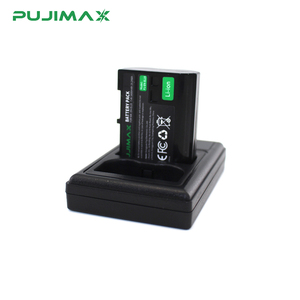 PUJIMAX 2 Piezas Batería de Iones de Litio EN-EL15 de 2600 mAh + Cargador USB Dual LED para <span class=keywords><strong>Nikon</strong></span> <span class=keywords><strong>D500</strong></span> D610 D750 D800 D810 <span class=keywords><strong>D850</strong></span> D7000 D7100 D7500 - Product Image 1