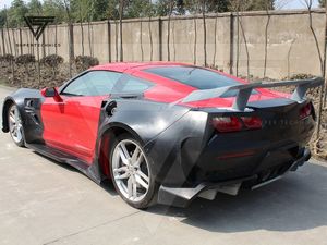 Kit de carrosserie large en fibre de verre FRP de style Supertechnics pour Chevrolet <span class=keywords><strong>Corvette</strong></span> <span class=keywords><strong>Stingray</strong></span> <span class=keywords><strong>C7</strong></span> - Product Image 4