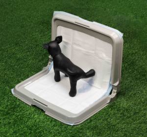 उच्च गुणवत्ता वाले कुत्ते शौचालय, उच्च गुणवत्ता के साथ, 60x90 सेमी प्रशिक्षण पैड के साथ उपयोग किया जाता है - Product Image 5