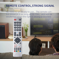 Nuevo reemplazo de control remoto de voz de Smart TV para Sharp Universal LED QLED SUHD HDR LCD HDTV 4K 3D Control remoto de Smart Tv