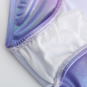 <span class=keywords><strong>Justaucorps</strong></span> de gymnastique métalliques brillants pour filles, <span class=keywords><strong>justaucorps</strong></span> de danse scintillants bronzants pour enfants, pour la performance et l'entraînement de ballet - Product Image 6