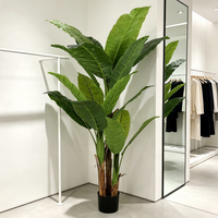 Direkt vom Chinesischen Hersteller Hochzeitsdekoration & Zubehör Künstlicher Bananenbaum Plastik-Kunstbaum für Haus Büro Raumdekoration
