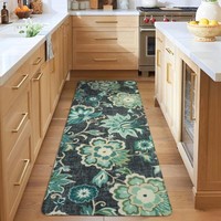 Tapis de cuisine personnalisé doux imprimé en gros, lavable en machine, tapis de couloir persan