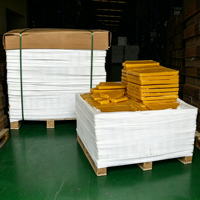 Blocs de cire d'abeille pour bougies, cosmétiques, emballages pharmaceutiques, qualité électrique, cire d'abeille naturelle jaune, bougie en cire d'abeille