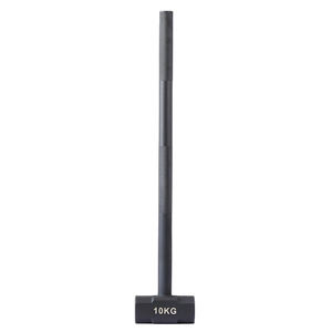 Fitness ciblé entraînement fonctionnel 10kg traîneau <span class=keywords><strong>marteau</strong></span> poudre peinture soudé solide tête en acier Texture moletée barre de poignée droite - Product Image 1