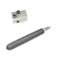 Kit d'outils de double évasement pour conduites de frein, outil universel d'évasement à 45 degrés pour la réparation des conduites de frein de véhicules