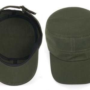 Casquette de baseball unisexe 5 panneaux en coton lavé, style sportif, à calotte plate, respirante, à visière courte, avec broderie, pour usage quotidien - Product Image 5